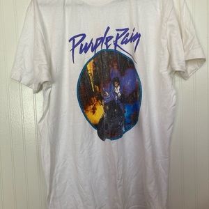 Purple Rain white T-shirt (Never worn)